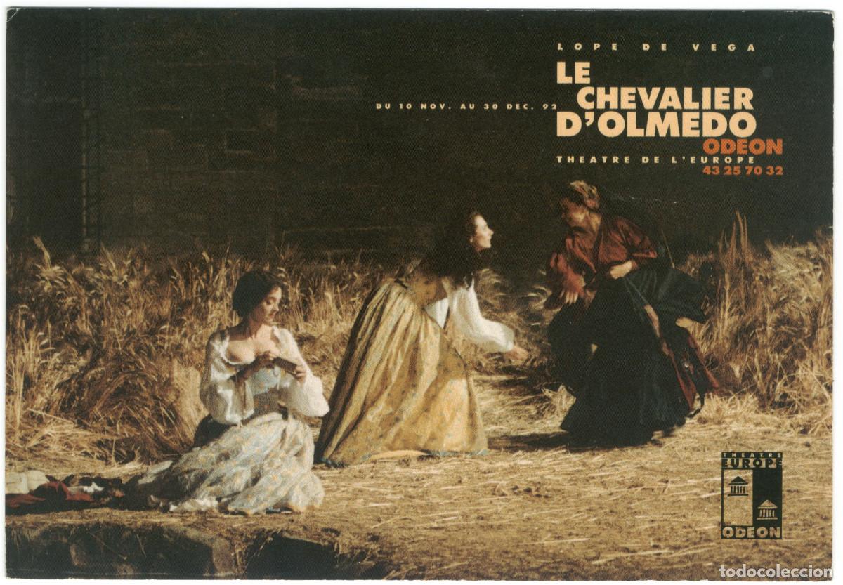 Coleccionismo Cromos antiguos: Th&eacute;&acirc;tre de l'Od&eacute;on (Paris. 1992). Le chevalier de Olmedo, de Lope de Vega; dir. Lluis Pasqual