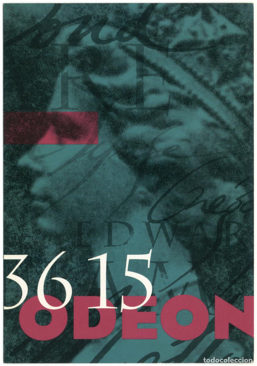 Coleccionismo Cromos antiguos: Th&eacute;&acirc;tre de l'Od&eacute;on (Paris). 36 15 Od&eacute;on