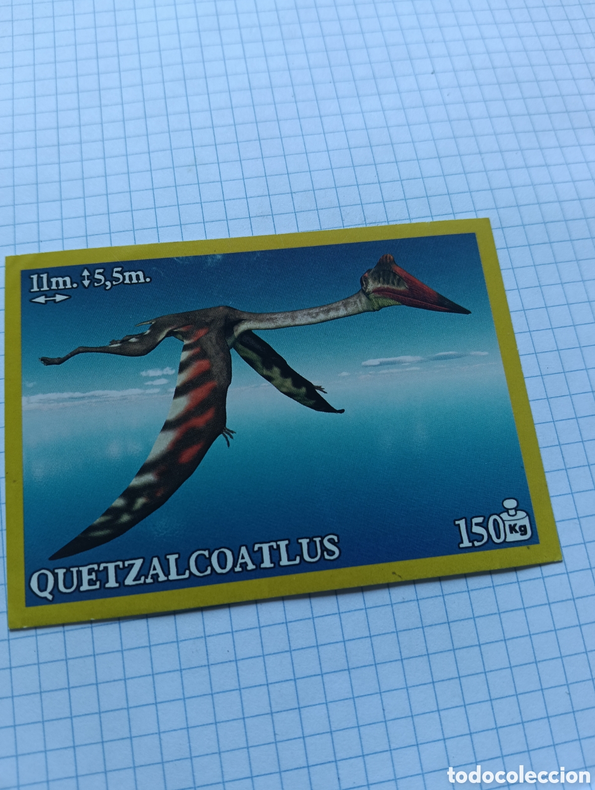 Sammeln alte Sammelbilder: Cromo 079 Dinosaurs 3D