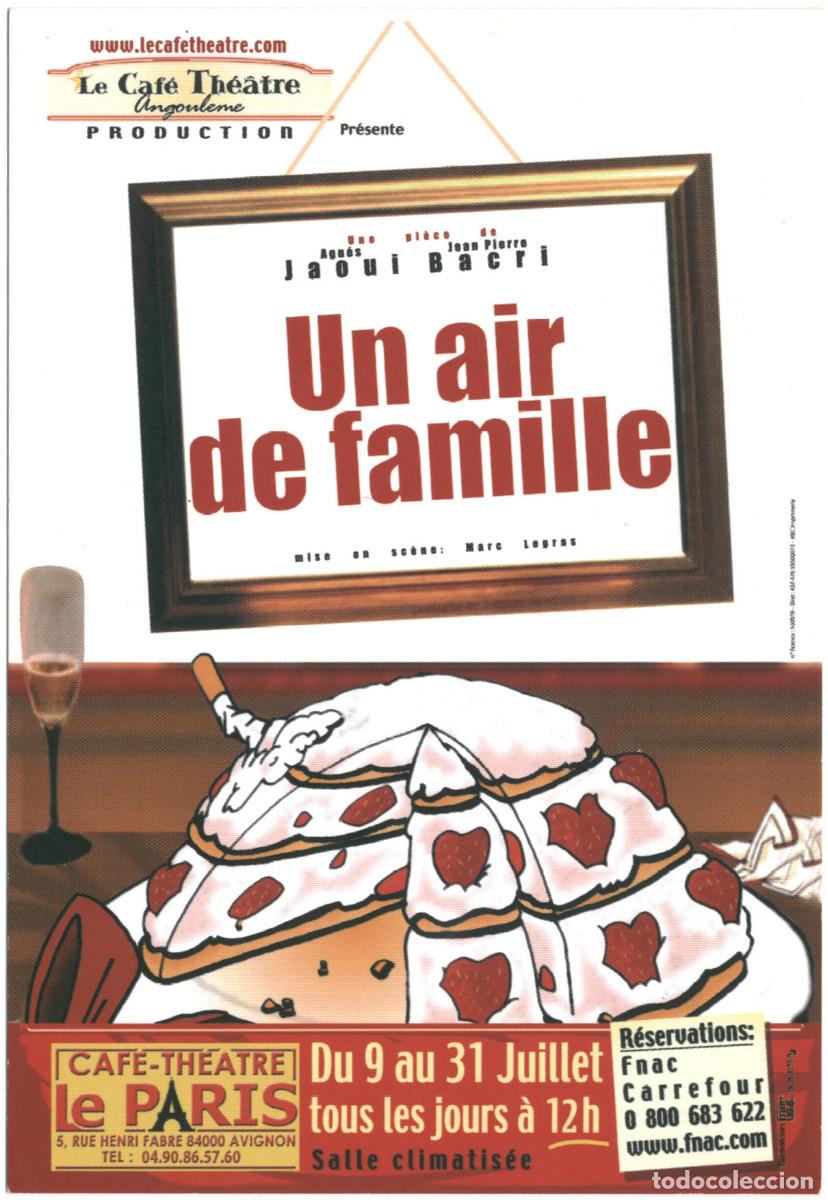Sammeln alte Sammelbilder: Caf&eacute; Th&eacute;&acirc;tre Le Paris (Avignon). Un air de famille, de Agn&eacute;s Jaoui & JeanPierre Bacri; dir. Marc Leg
