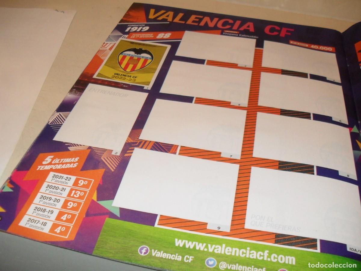 Collectionnisme Cartes &agrave; collectionner anciennes: LAMINA,CON 2 CROMOS(LEASE)N&ordm; 39-40,COLECCION OFICIAL CROMOS,LIGA 2022-2023.PANINIA