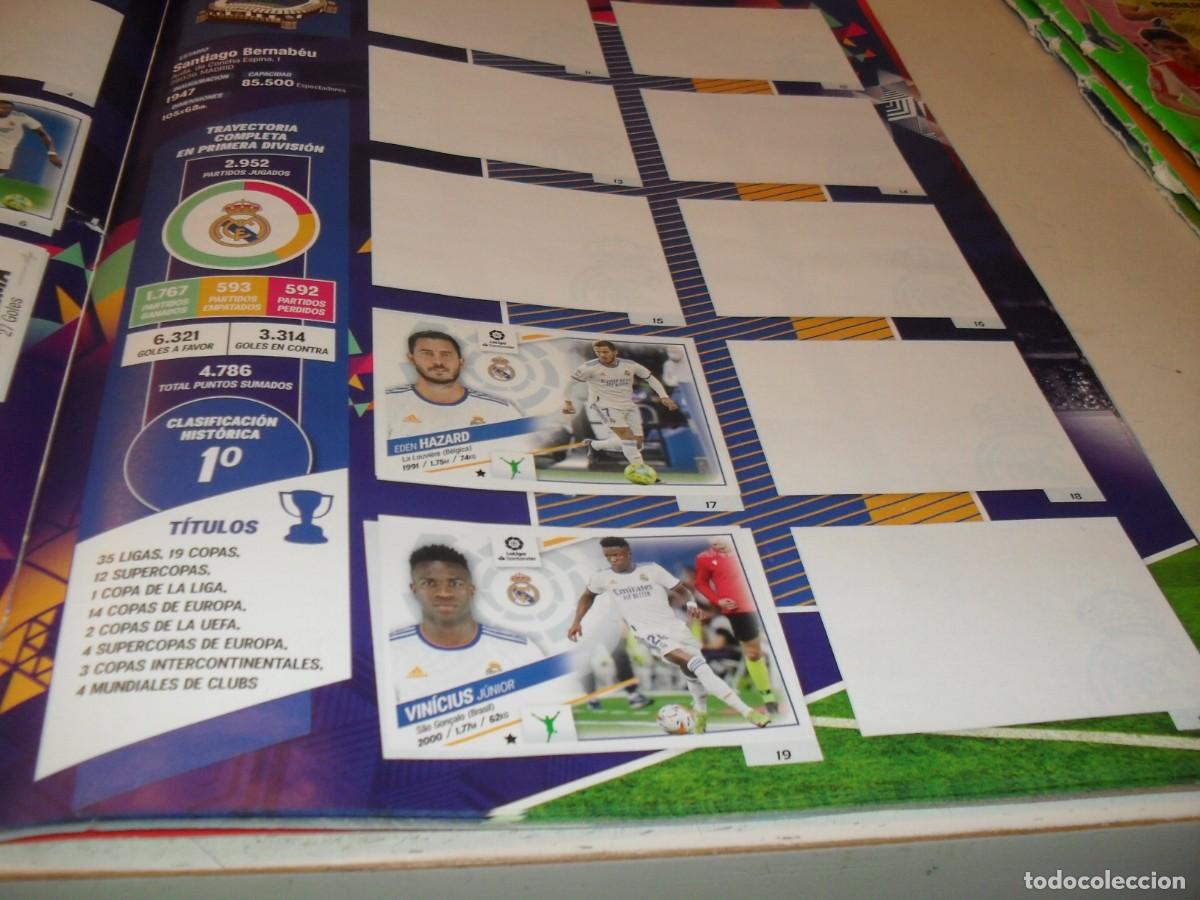 Coleccionismo Cromos antiguos: LAMINA,CON 2 CROMOS(LEASE)N&ordm; 27-28,COLECCION OFICIAL CROMOS,LIGA 2022-2023.PANINIA