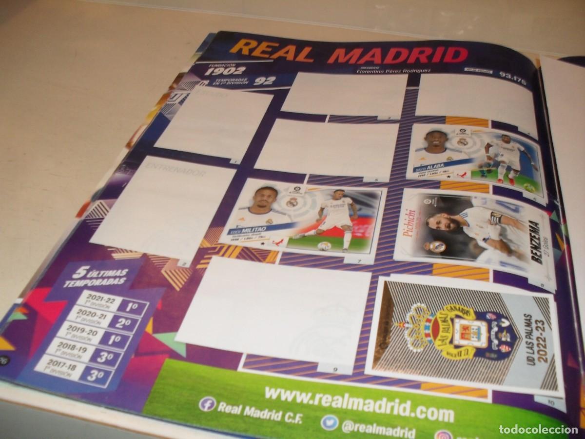 Colecionismo Cromos antigos: LAMINA,CON 3 CROMOS(LEASE)N&ordm; 25-26,COLECCION OFICIAL CROMOS,LIGA 2022-2023.PANINIA