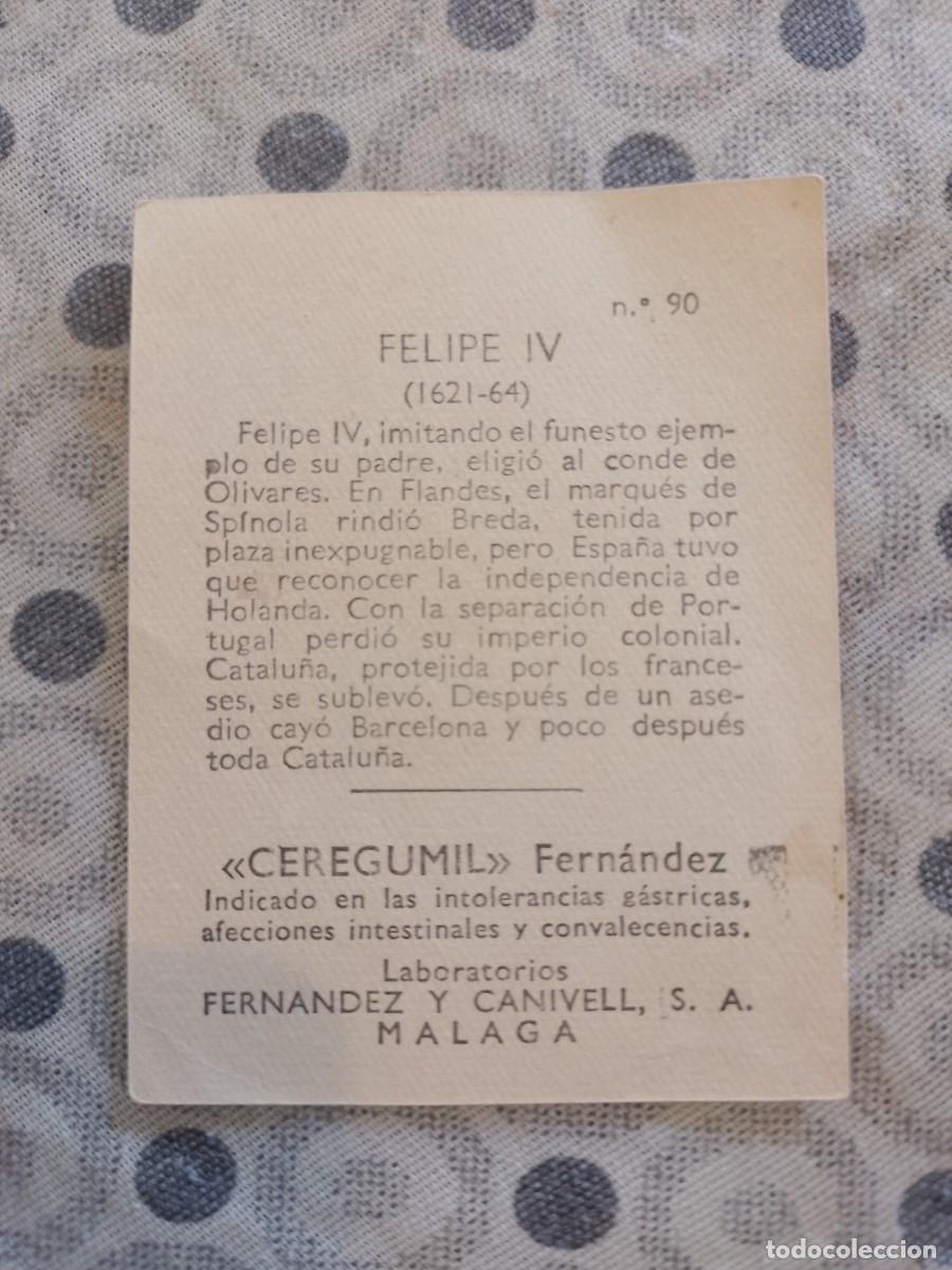 Coleccionismo cromos antiguos: CROMO ANTIGUO COLECCI&Oacute;N DE CEREGUMIL - Foto 2