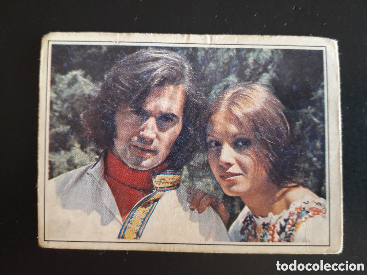 Coleccionismo Cromos antiguos: ANA BEL&Eacute;N Y V&Iacute;CTOR MANUEL, TELE POP, ED ESTE 1980 N&deg; 178 SIN PEGAR, DEFECTUOSO. PEDIDO M&Iacute;NIMO 3&euro;