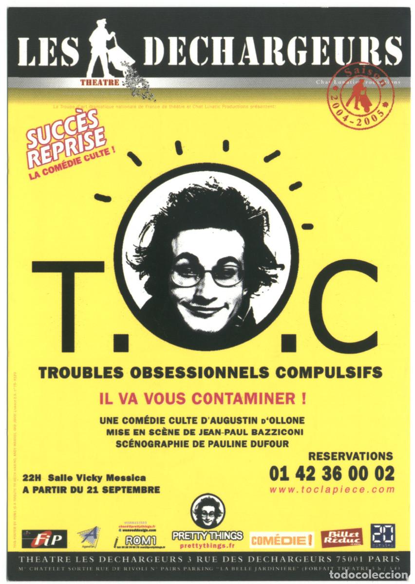 Coleccionismo Cromos antiguos: Les Dechargeurs (Paris). T.O.C., Troubles Obsessionnels Compulsifs, de Agustin d'Ollone; dir. Jean-P