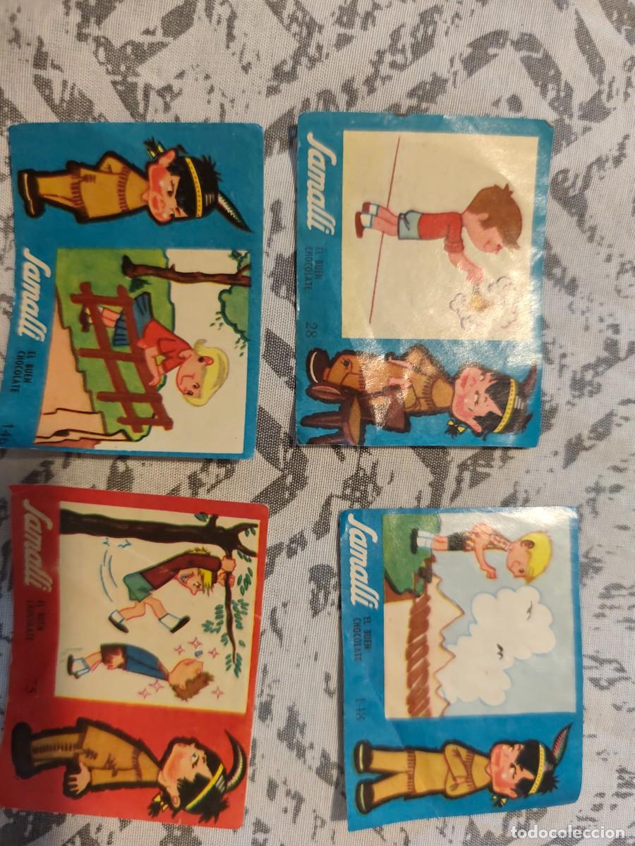 Coleccionismo Cromos antiguos: Lote 4 cromos Samalli educador