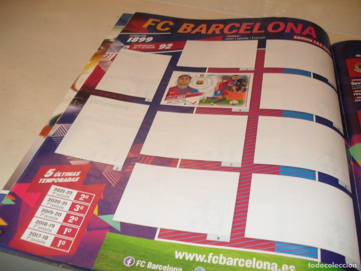 Coleccionismo Cromos antiguos: LAMINA,CON 1 CROMO(LEASE)N&ordm; 9-10,COLECCION OFICIAL CROMOS,LIGA 2022-2023.PANINIA