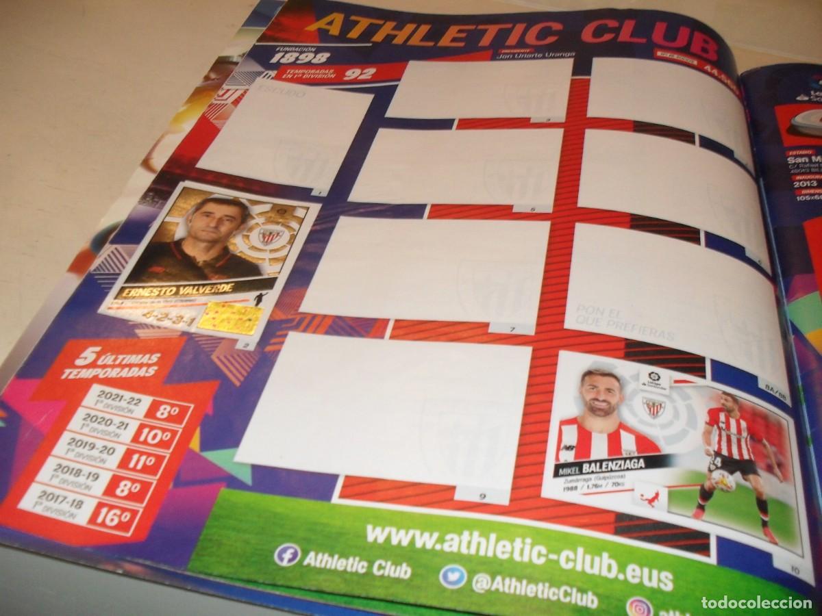 Coleccionismo Cromos antiguos: LAMINA,CON 2 CROMOS(LEASE)N&ordm; 7-8,COLECCION OFICIAL CROMOS,LIGA 2022-2023.PANINIA