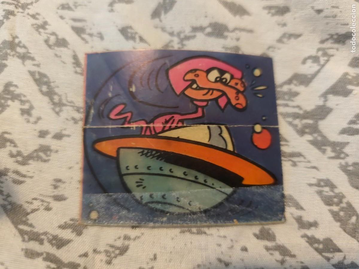 Coleccionismo Cromos antiguos: Cromo La guerra gal&aacute;cticas de Mortadelo