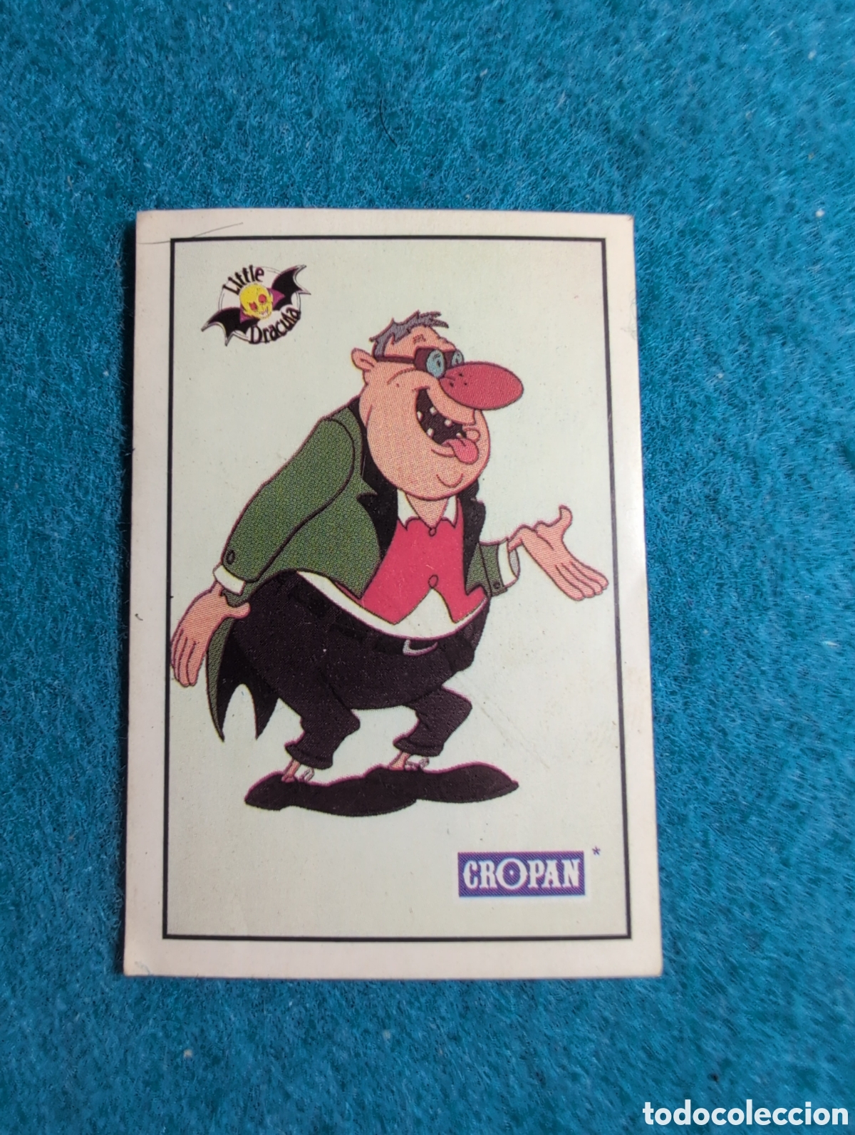 Coleccionismo Cromos antiguos: Cromo cropan lite Dr&aacute;cula terror&iacute;ficos