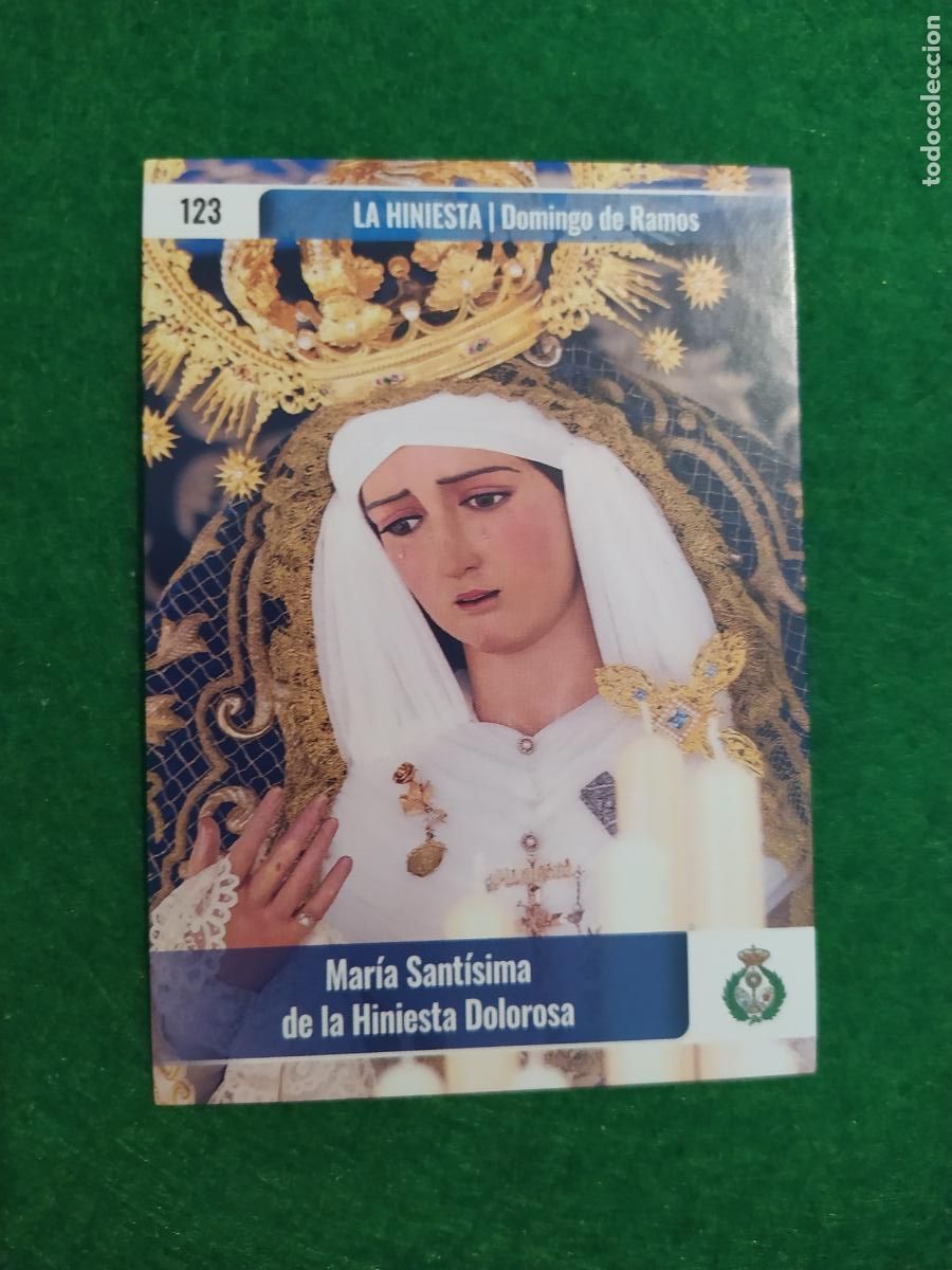 Collectable Antique Stickers: Holy cards Sevilla semana santa 2026 N&ordm; 123 LA HINIESTA