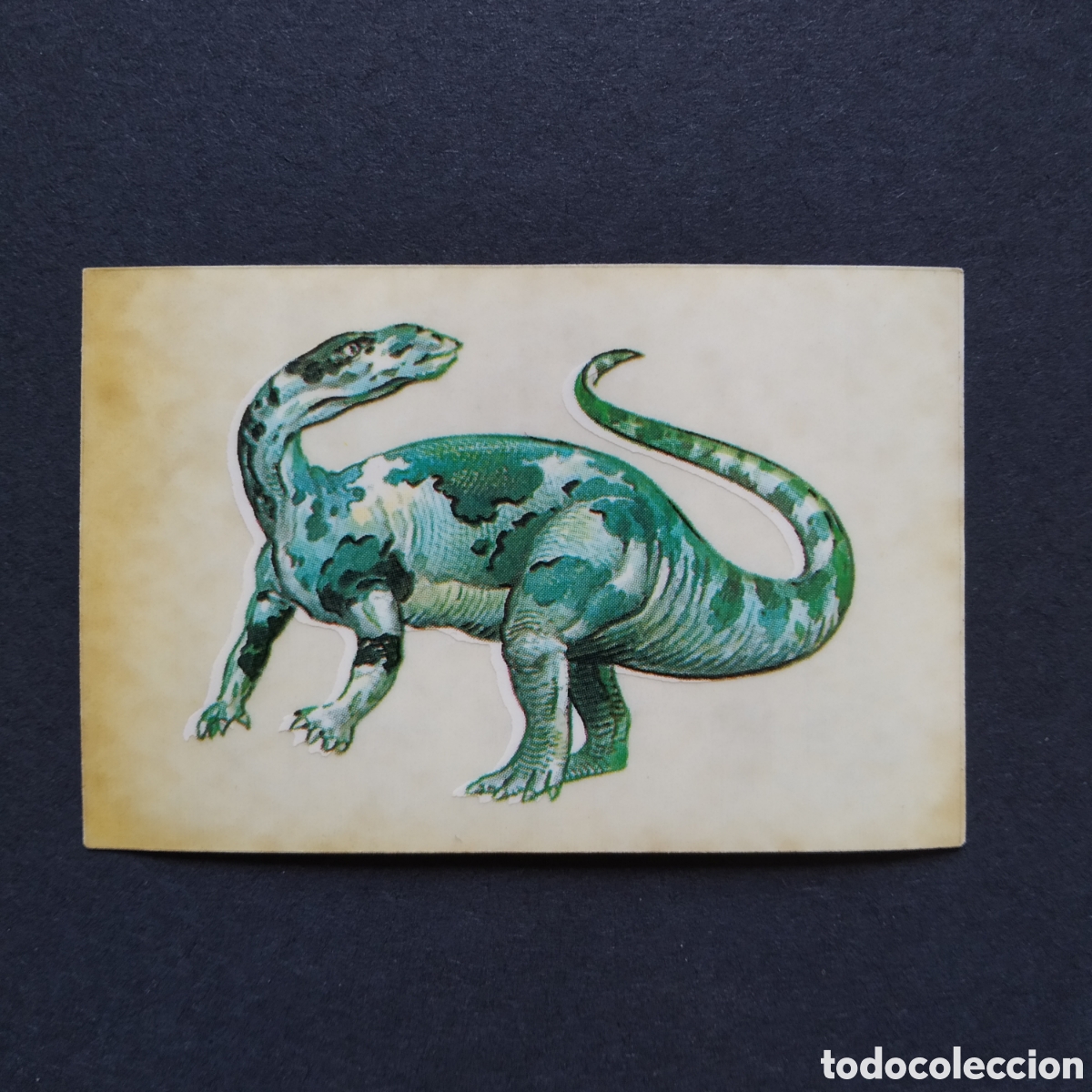 Coleccionismo Cromos antiguos: CROMO - N&ordm; 40 - TENONTOSAURUS - LOS AUT&Eacute;NTICOS CROMOS DE LOS DINOSAURIOS - BOLLYCAO