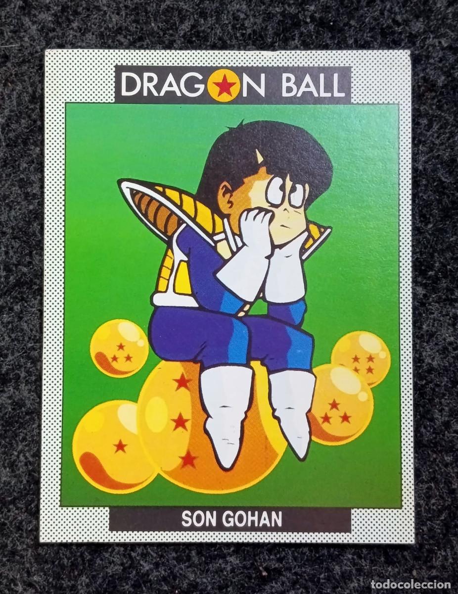 Coleccionismo Cromos antiguos: Tarjet - Card, Cromo N&ordm; 23 Son Gohan, Colecci&oacute;n 90 personajes de Dragon Ball y Dragon Ball Z, 1989