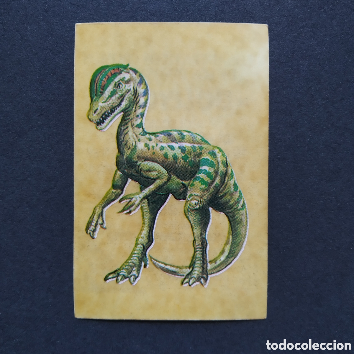 Coleccionismo Cromos antiguos: CROMO - N&ordm; 25 - DILOPHOSAURUS - LOS AUT&Eacute;NTICOS CROMOS DE LOS DINOSAURIOS - BOLLYCAO