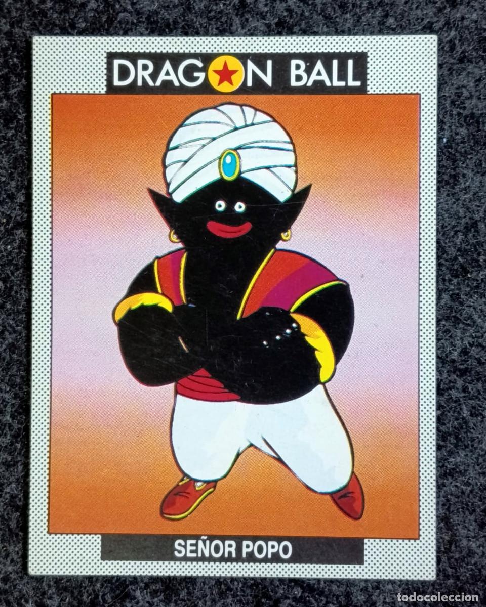 Collectionnisme Cartes &agrave; collectionner anciennes: Tarjet - Card, Cromo N&ordm; 51 Se&ntilde;or Popo, Colecci&oacute;n 90 personajes de Dragon Ball y Dragon Ball Z, 1989