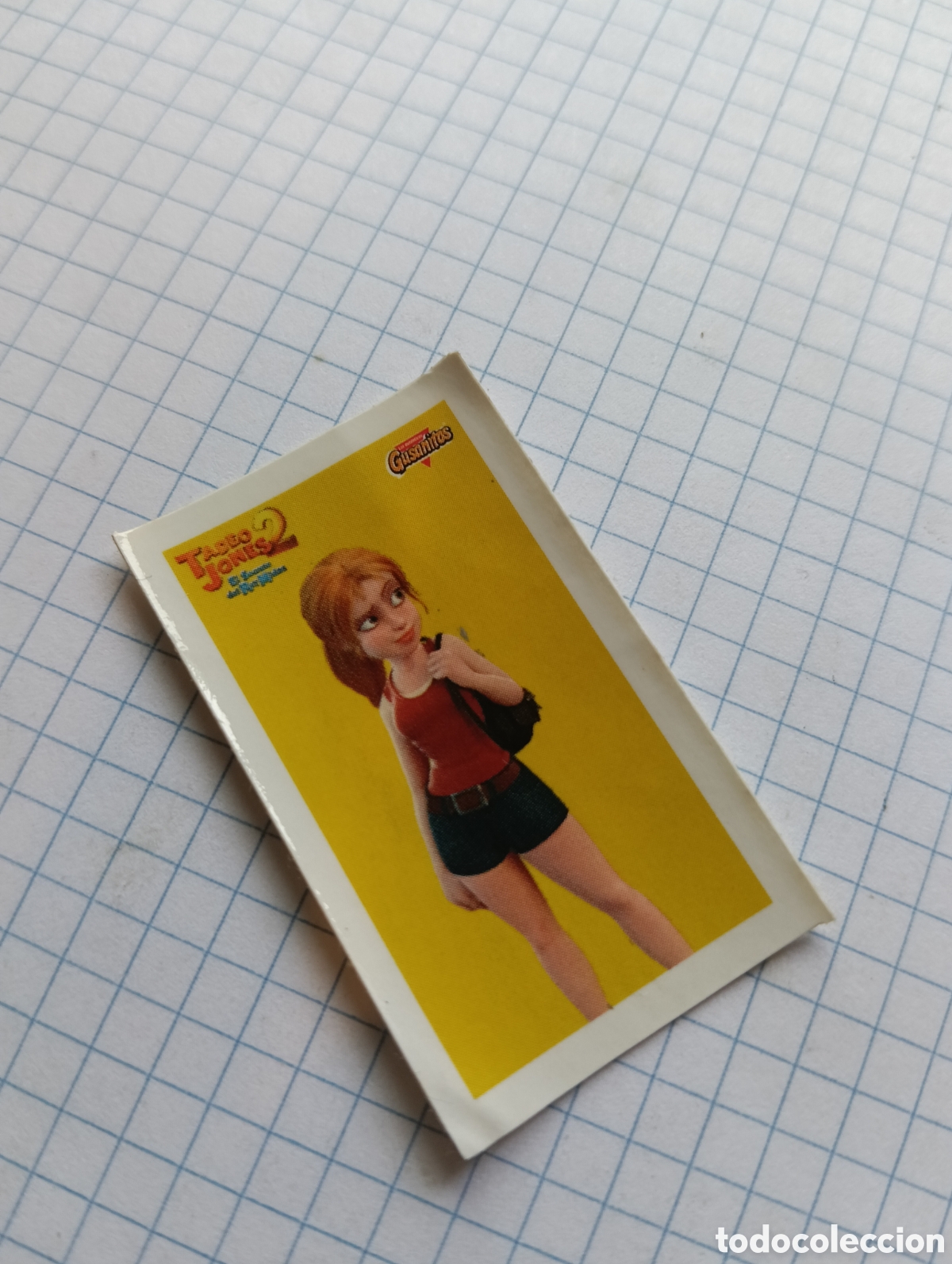 Collectable Antique Stickers: Cromo Tadeo Jones 2 Gusanitos