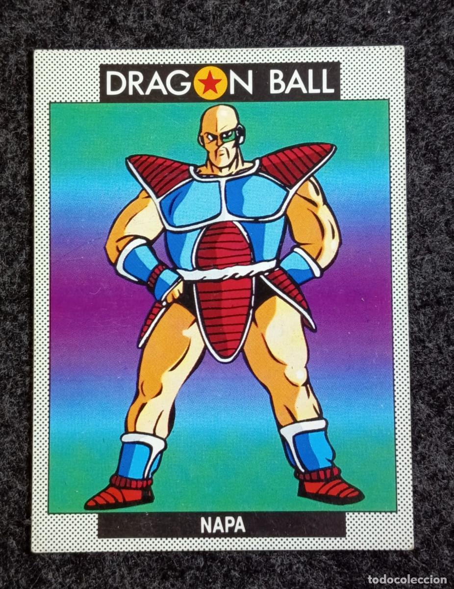 Collezionismo Figurine antiche: Tarjet - Card, Cromo N&ordm; 62 Napa, Colecci&oacute;n 90 personajes de Dragon Ball y Dragon Ball Z, 1989