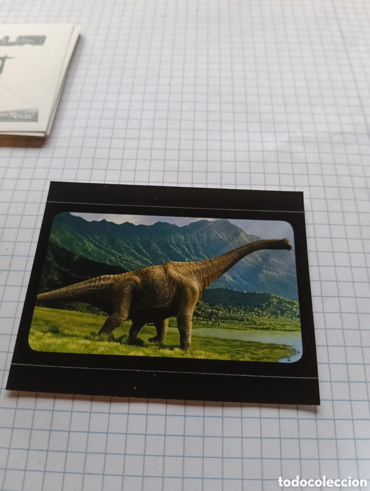 Coleccionismo Cromos antiguos: Cromo 23 Dinosauri Edibas 2013