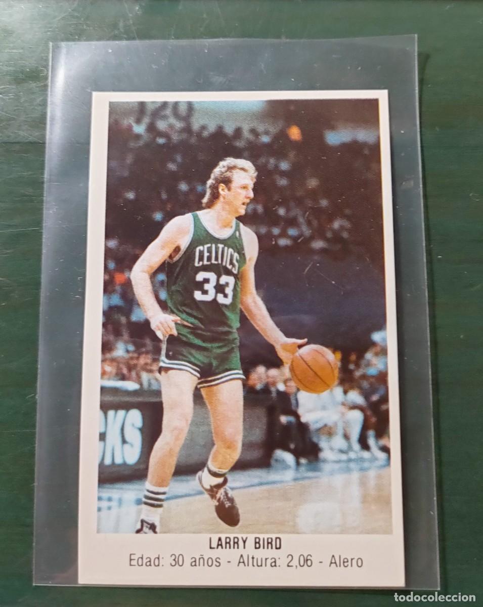 Coleccionismo Cromos antiguos: Larry Bird n&ordm; 140 Baloncesto 1988 88 NBA Converse