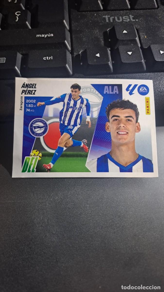Collezionismo Figurine antiche: CROMO ANGEL PEREZ 1 MERCADO DE INVIERNO 1 ALAVES LIGA 2025 2026 25 26 ESTE PANINI NUNCA PEGADO