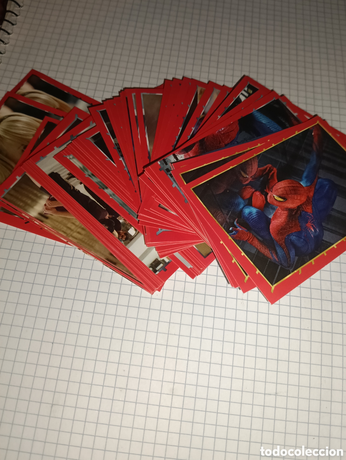 Coleccionismo Cromos antiguos: Lote 83 Cromos The amazing Spiderman Panini