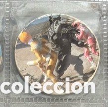 Coleccionismo Cromos antiguos: Tazo Power rangers colecci&oacute;n 1995 d&oacute;nuts 37