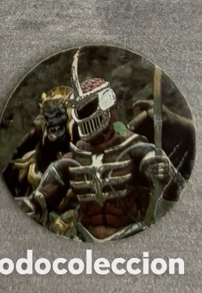 Coleccionismo Cromos antiguos: Tazo Power rangers colecci&oacute;n 1995 d&oacute;nuts 3