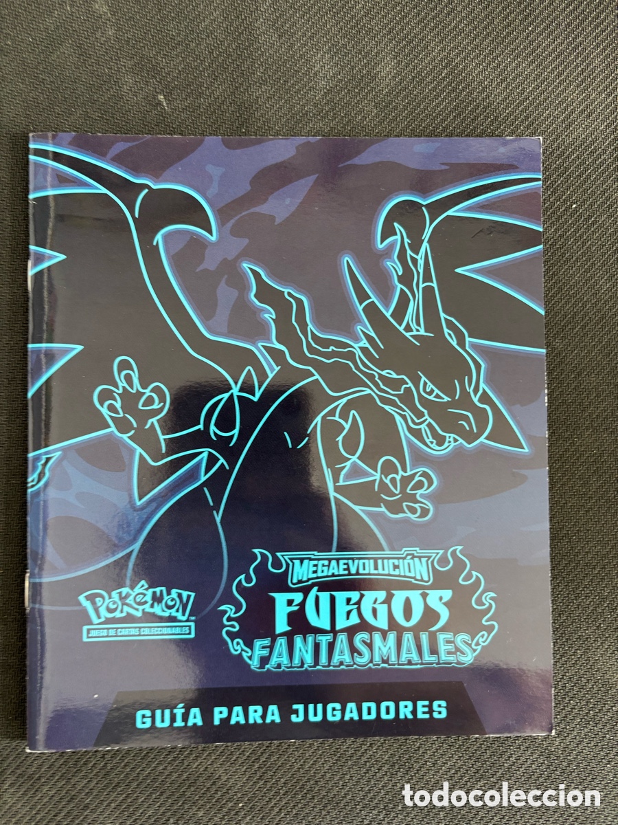 Coleccionismo Cromos antiguos: MANUAL GUIA ETB POKEMON TCG FUEGOS FANTASMALES