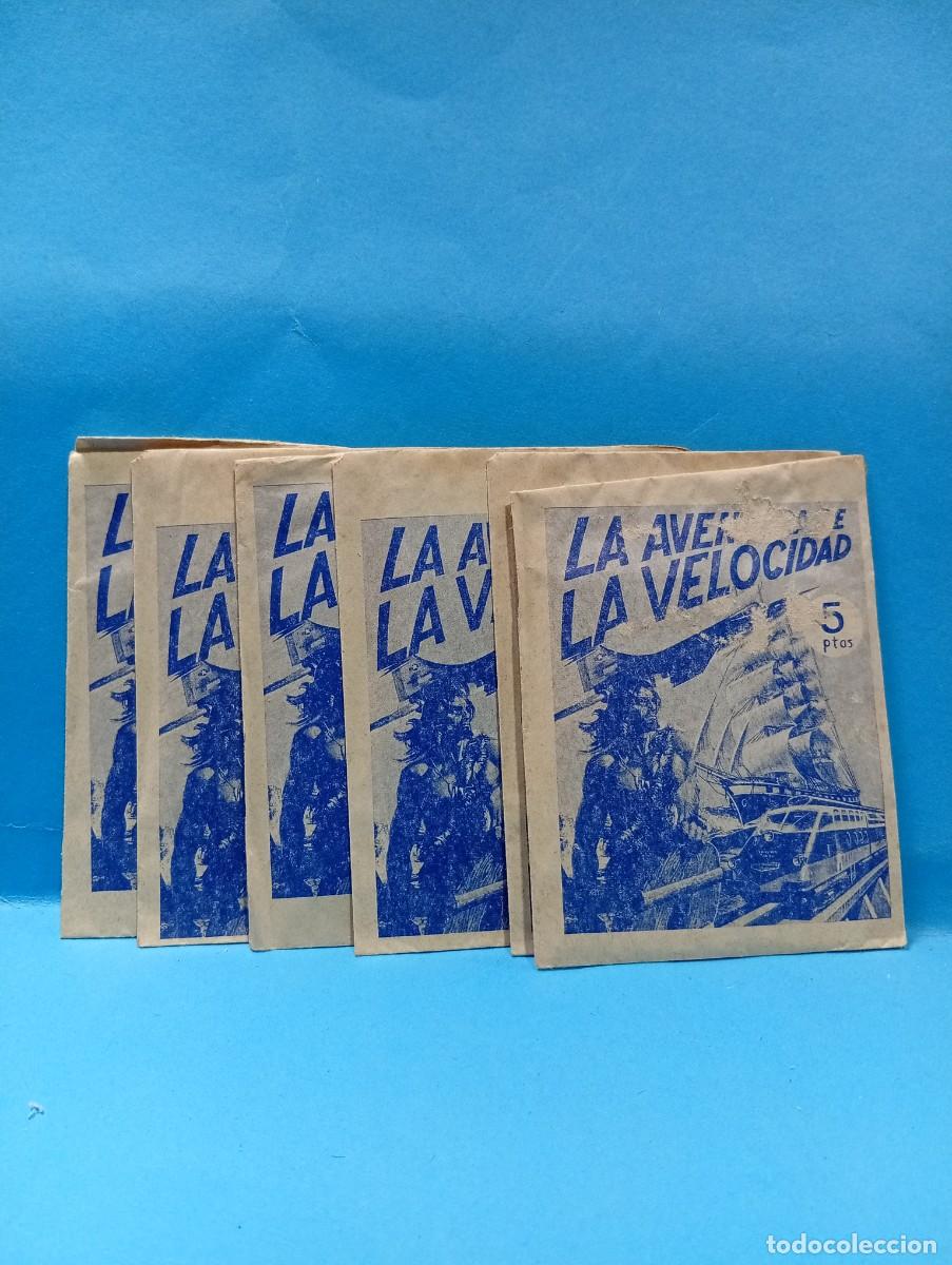 Coleccionismo Cromos antiguos: LA AVENTURA DE LA VELOCIDAD. LOTE DE 5 SOBRES DE CROMOS. CERRADOS. CROMOS BAGAN. VALENCIA.