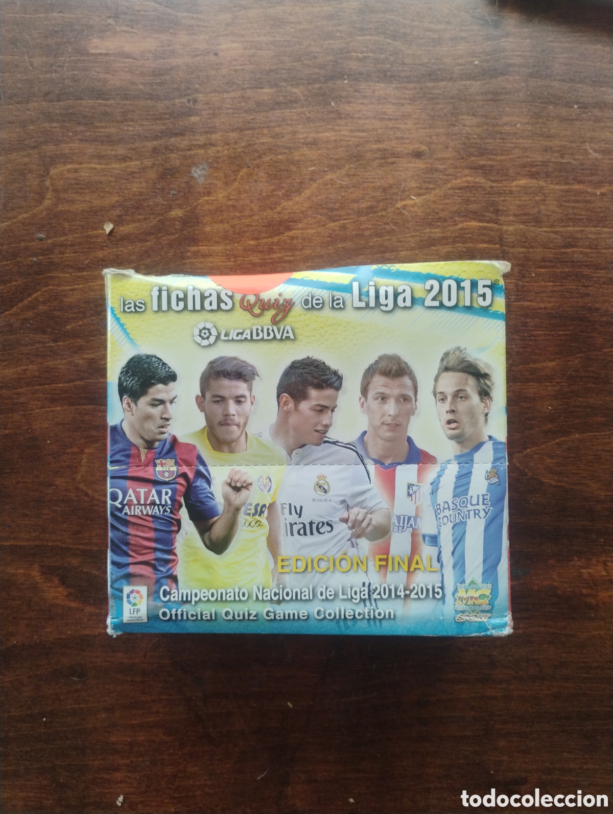 Coleccionismo Cromos antiguos: Caja completa fichas quiz 2015 edici&oacute;n final mundi cromo