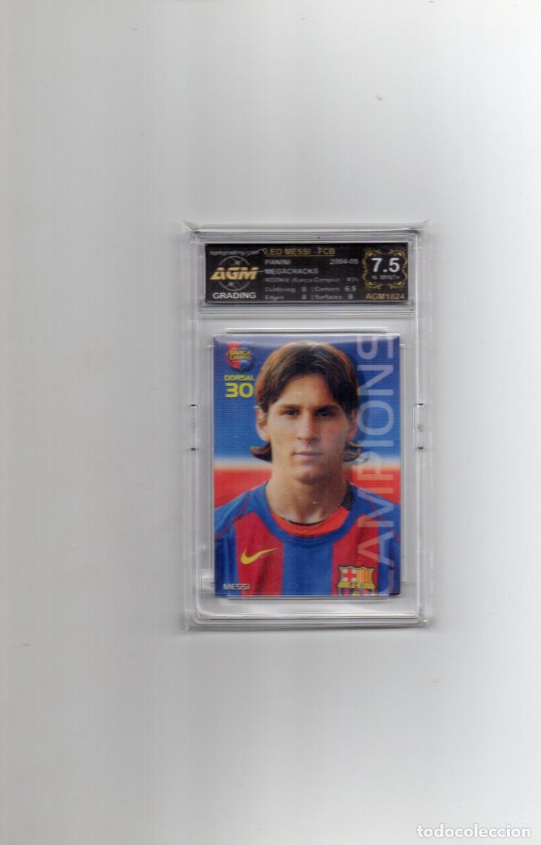 Coleccionismo Cromos antiguos: CROMO GRADEADO/GRADUADO CERTIFICADO DE MESSI CAMPI&Oacute; ROOKIE N&ordm; 35 &iexcl;&iexcl;IMPOSIBLE!!
