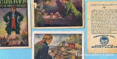 Coleccionismo cromos antiguos: LOTE DE CROMOS. CROMOS SUELTOS; 0,80 &euro;. GULLIVER EN EL PA&Iacute;S DE LOS ENANOS. CHOCOLATE AMATLLER.