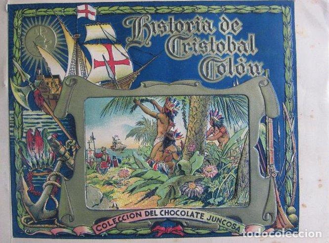 Coleccionismo cromos antiguos: LOTE DE CROMOS. CROMOS SUELTOS; 1,00 Y 2,00 &euro;. CRISTOBAL COL&Oacute;N. CHOCOLATES CHOCOLATE JUNCOSA.