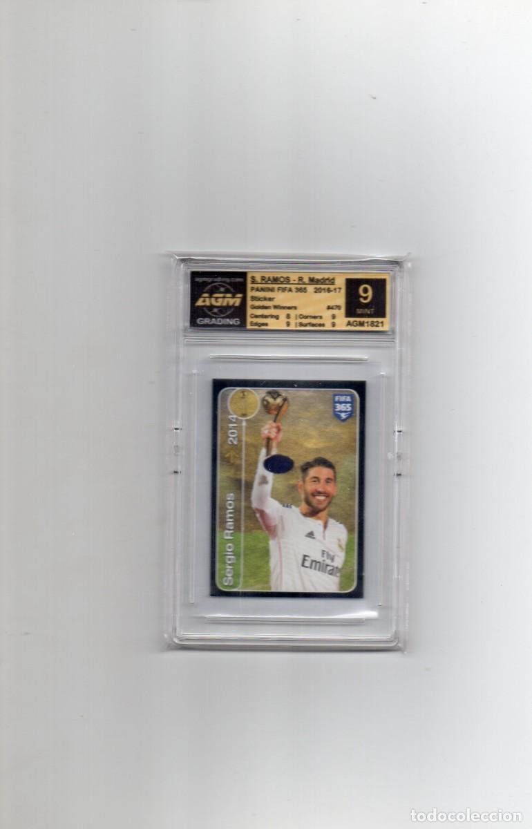 Colecionismo Cromos antigos: CROMO GRADEADO/GRADUADO CERTIFICADO DE SERGIO RAMOS
