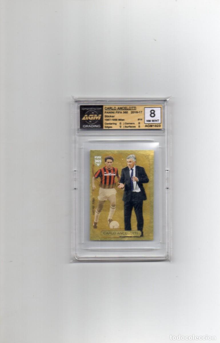 Coleccionismo Cromos antiguos: CROMO GRADEADO/GRADUADO CERTIFICADO DE ANCELOTTI
