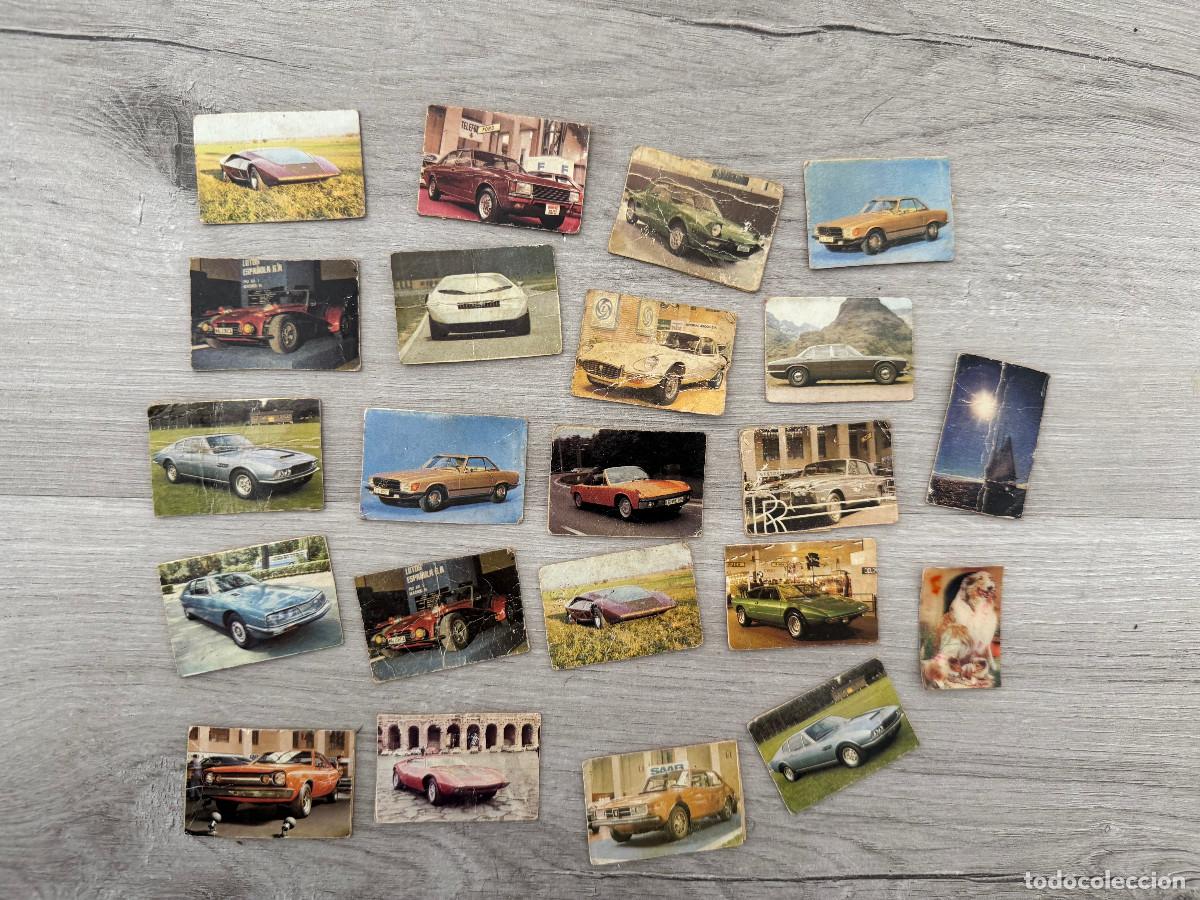 Sammeln alte Sammelbilder: 22 cromos coches de Bimbo