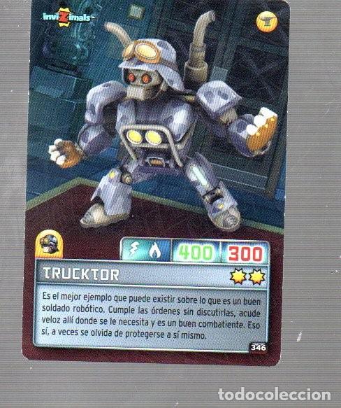 Coleccionismo Cromos antiguos: CROMO DE INVI Z IMALS Y PANINI DEL A&Ntilde;O 2009 DARK N&ordm; 346 TRUCKIOR