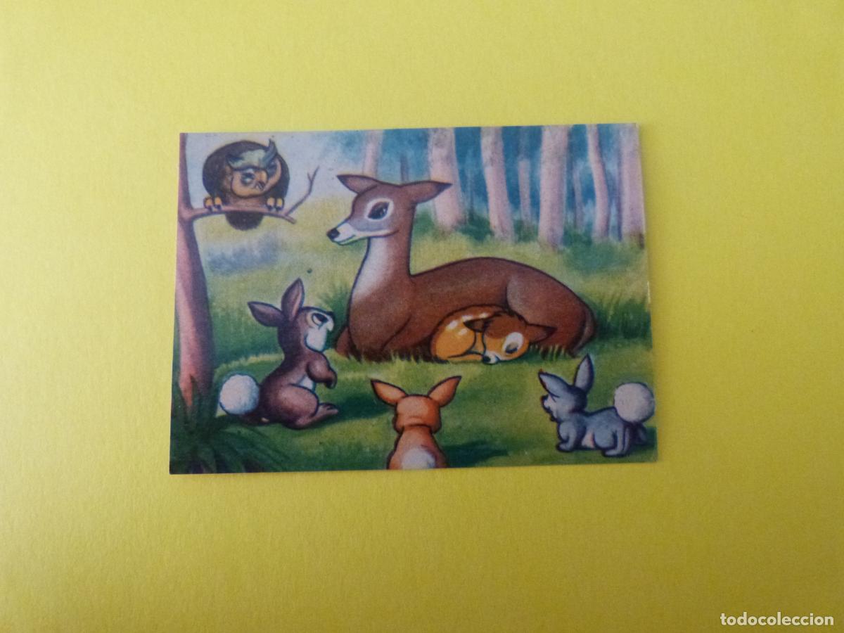 Coleccionismo Cromos antiguos: CROMO PAPEL BAMBI DESPEGADO N&ordm; 17 A&Ntilde;O 1961 ALBUM BAMBI FHER