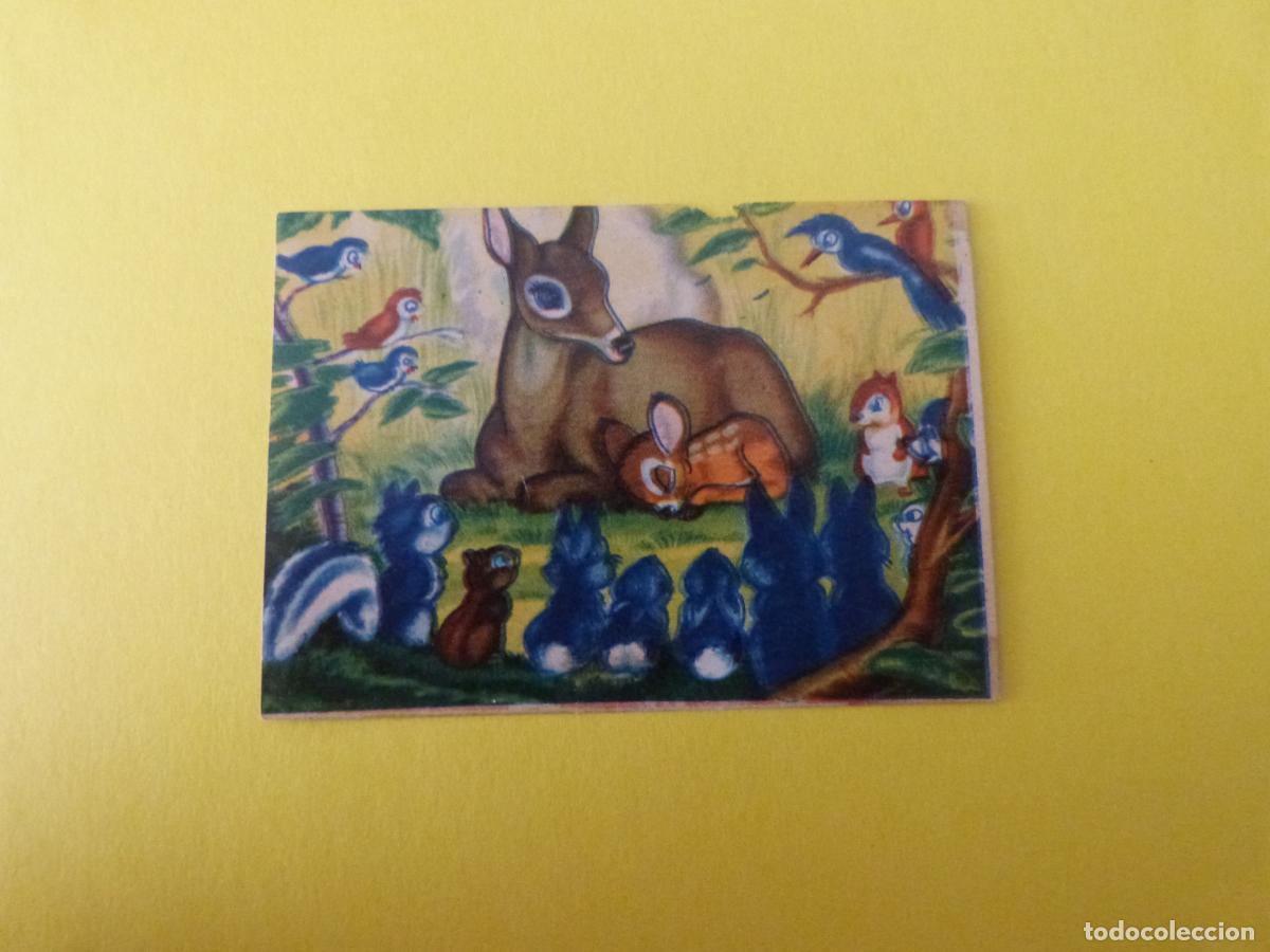 Coleccionismo Cromos antiguos: CROMO PAPEL BAMBI DESPEGADO N&ordm; 18 A&Ntilde;O 1961 ALBUM BAMBI FHER