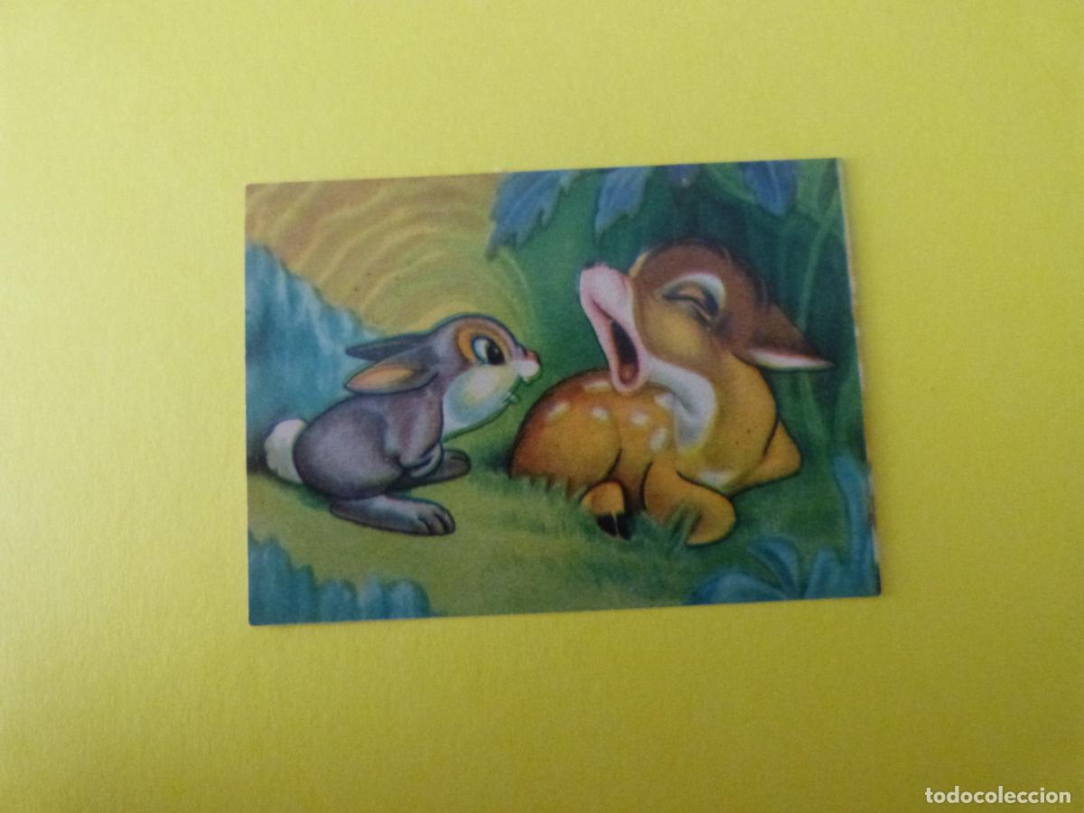Coleccionismo Cromos antiguos: CROMO PAPEL BAMBI DESPEGADO N&ordm; 21 A&Ntilde;O 1961 ALBUM BAMBI FHER