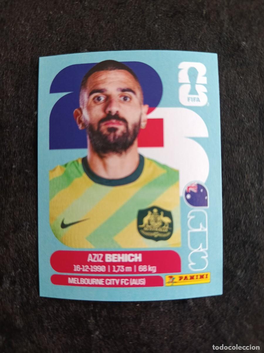 Coleccionismo Cromos antiguos: FIFA WORLD CUP 2026 PANINI. #AUS 7. AZIZ BEHICH. AUSTRALIA