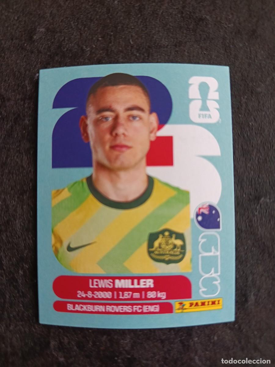 Coleccionismo Cromos antiguos: FIFA WORLD CUP 2026 PANINI. #AUS 9. LEWIS MILLER. AUSTRALIA