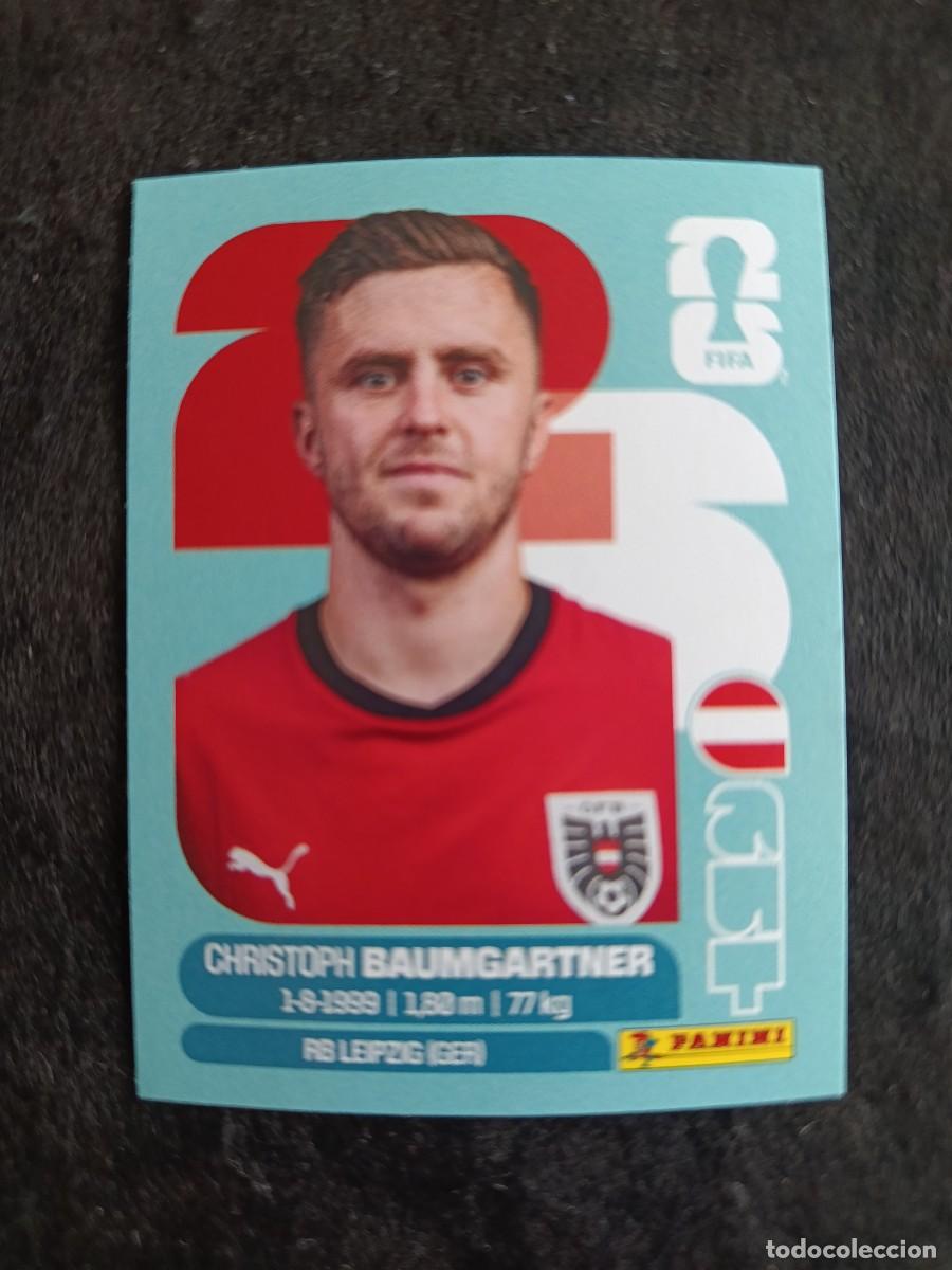 Coleccionismo Cromos antiguos: FIFA WORLD CUP 2026 PANINI. #AUT 18. CHRISTOPH BAUMGATNER. AUSTRIA