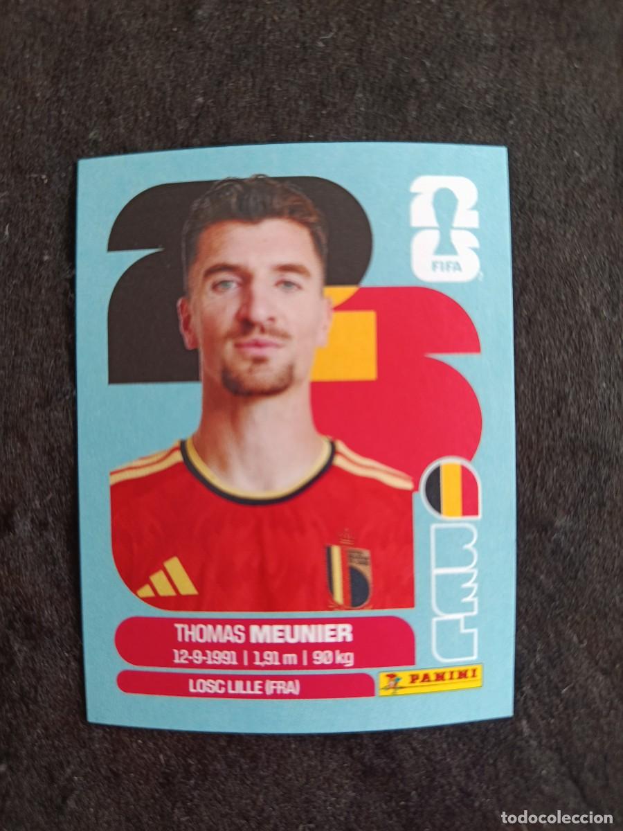 Coleccionismo Cromos antiguos: FIFA WORLD CUP 2026 PANINI. #BEL 8. THOMAS MEUNIER. BELGICA