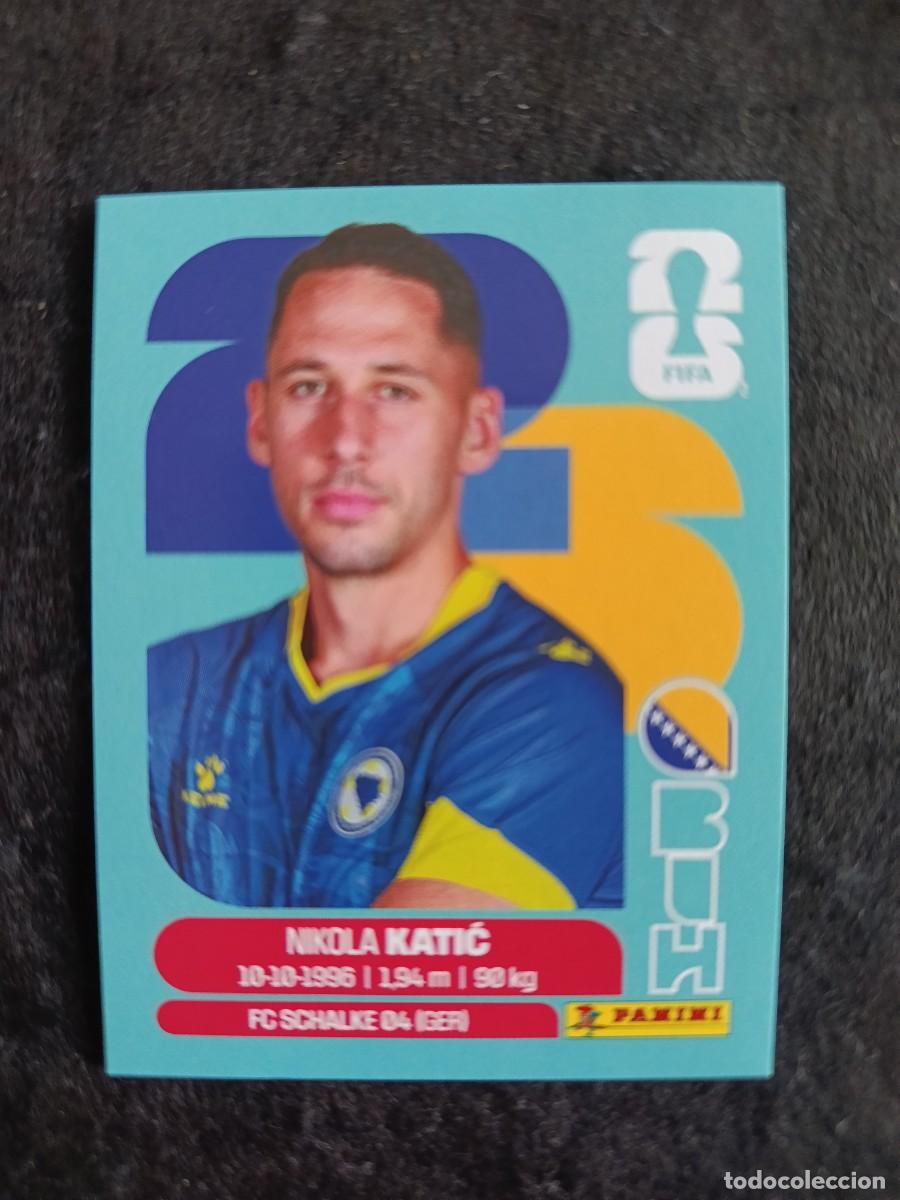 Coleccionismo Cromos antiguos: FIFA WORLD CUP 2026 PANINI. #BIH7. NIKOLA KATIC. BOSNIA I HERCEGOVINA