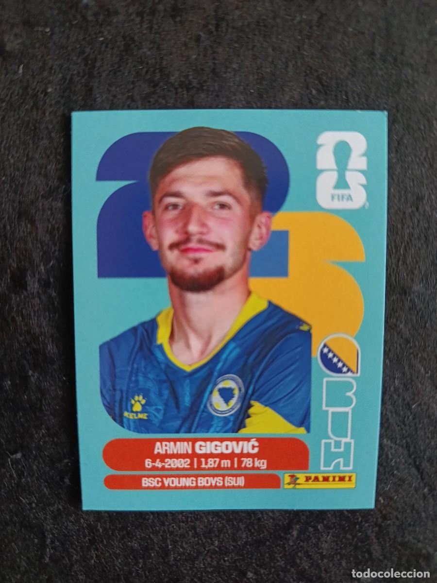 Coleccionismo Cromos antiguos: FIFA WORLD CUP 2026 PANINI. #BIH10. ARMIN GIGOVIC. BOSNIA I HERCEGOVINA