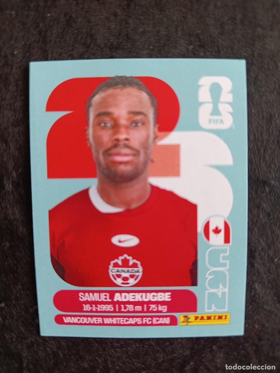 Coleccionismo Cromos antiguos: FIFA WORLD CUP 2026 PANINI. #CAN 5. SAMUEL ADEKUGBE. CANADA