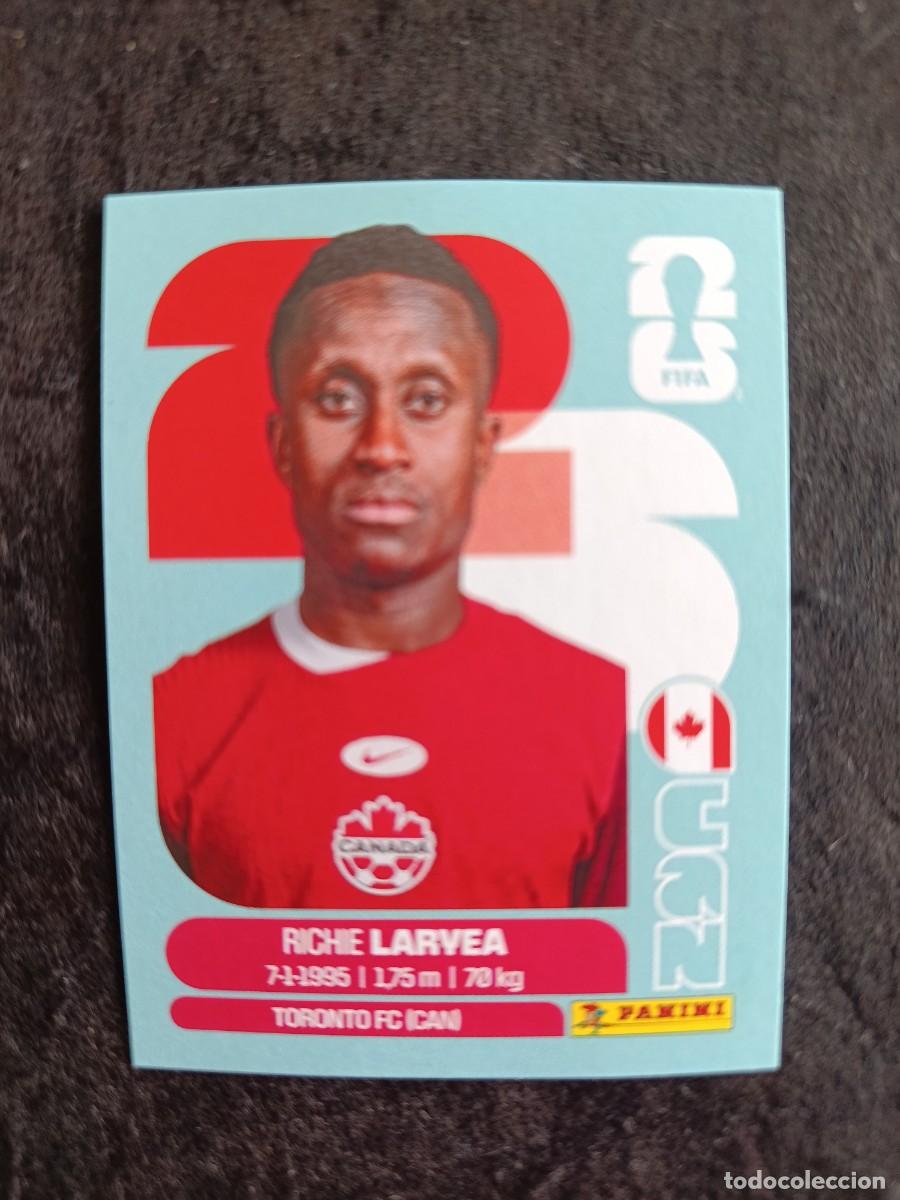 Coleccionismo Cromos antiguos: FIFA WORLD CUP 2026 PANINI. #CAN 6. RICHIE LARVEA. CANADA