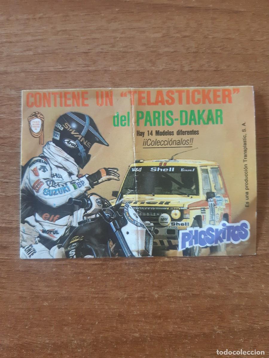 Coleccionismo Cromos antiguos: CROMO PHOSKITOS PARIS DAKAR 6&deg;RALLYE. SIN PEGAR